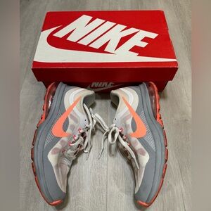 Nike Women’s Air Max Dynasty 2 Running Shoe White & Lava Glow - Size 6